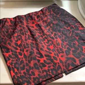 Amazing Red Lane Bryant pencil skirt